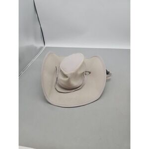 Stetson Men's Sun Guard No-Fly Zone Hat Insect Repellant Beige Fishing Size L